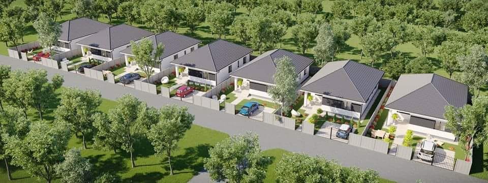 Randare de ansamblu publicată de Gal Residence Pantelimon
